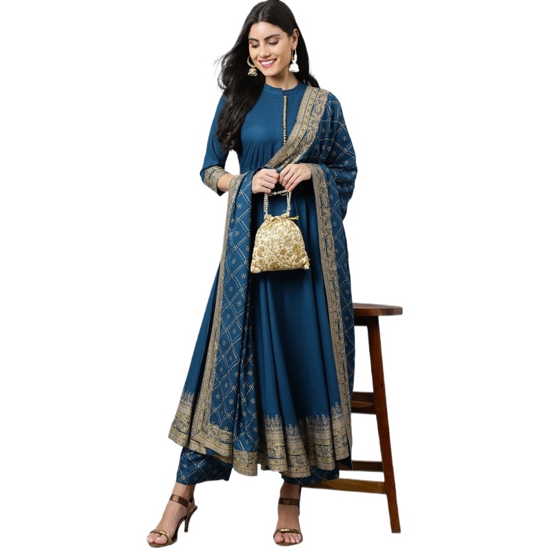 Salwar Kameez Set - Ensemble Kurta pour femmes, vêtements ethniques