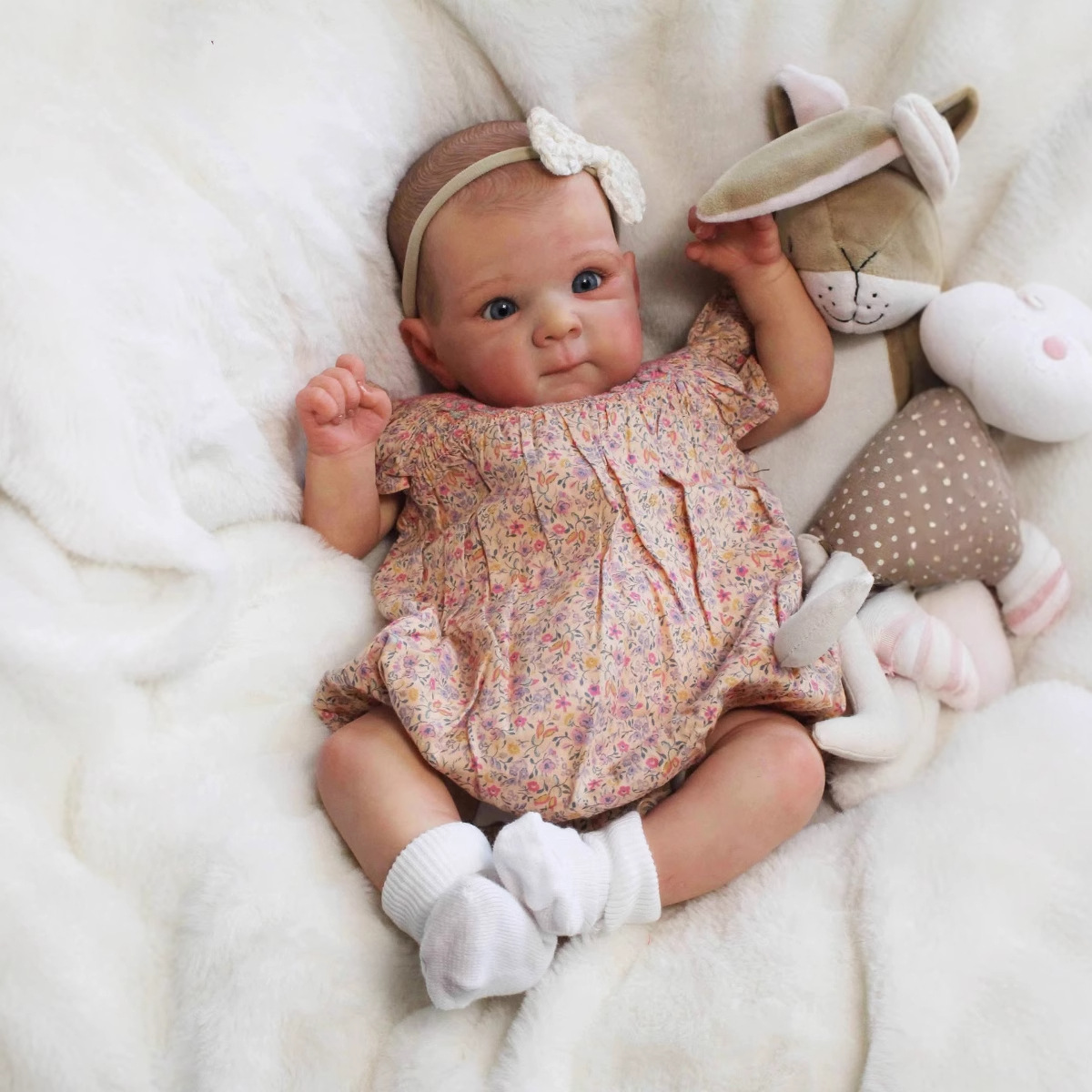 Ethnic Fashion Girls - Reborn bébé poupées réaliste Silicone nouveau-né