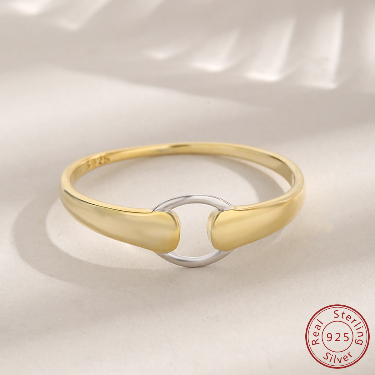 Ethnic Fashion Design - Bague en argent regardé S925 pour