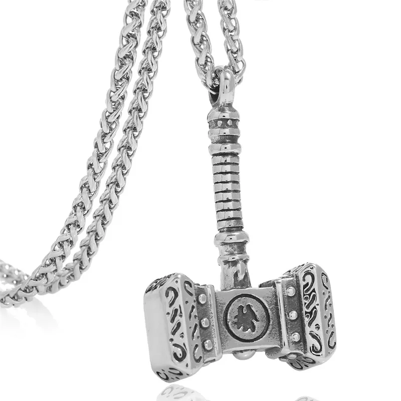 Ethnic Fashion World - Thor marteau collier NORRON super-héros vengeurs