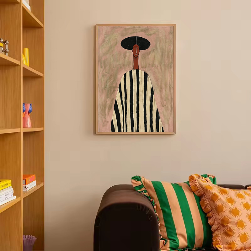 Affiche sur toile abstraite de - Ethnic Contemporary Fashion avis et prix