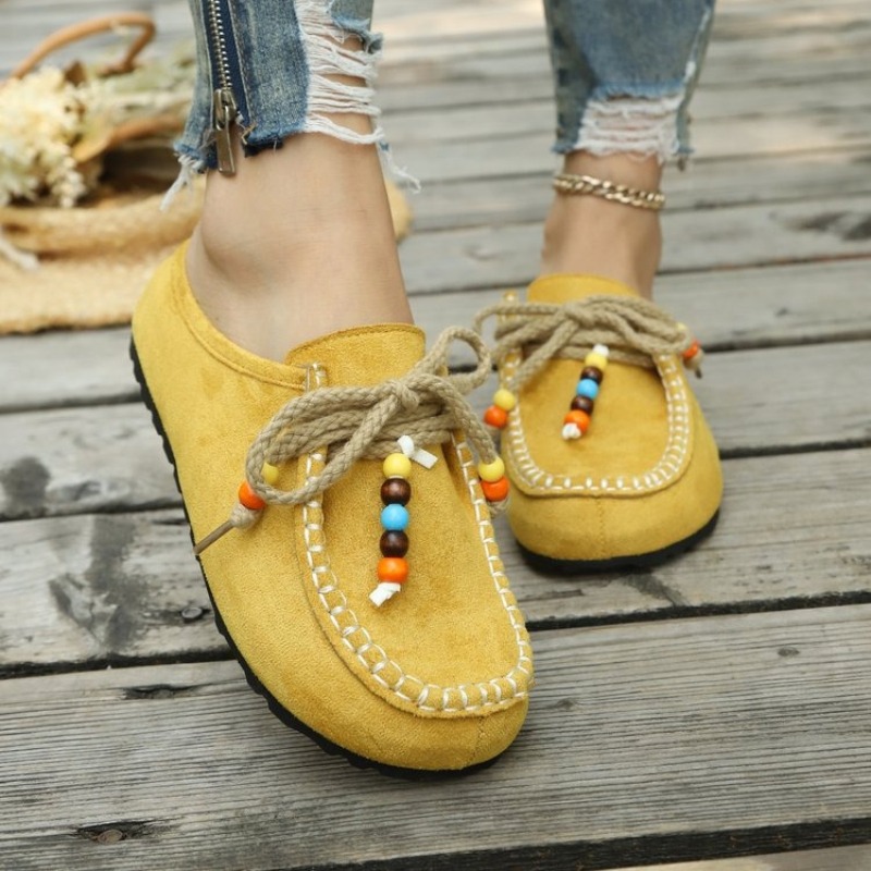 Mocassins à enfiler pour femme - Ethnic Fashion Style avis et prix