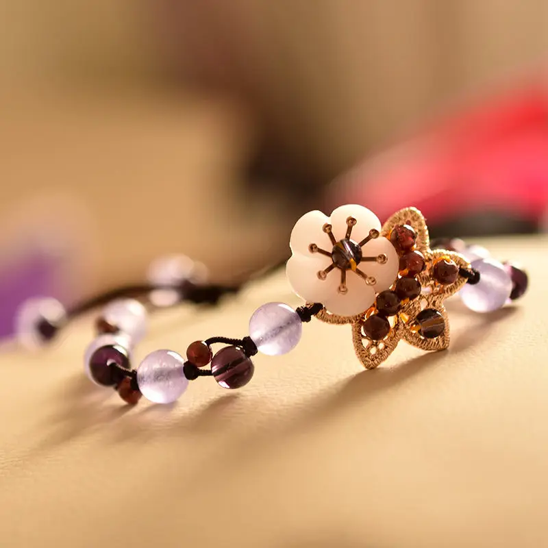 Bracelet en cristal chinois Mo - Ethnic Fashion Girls avis et prix