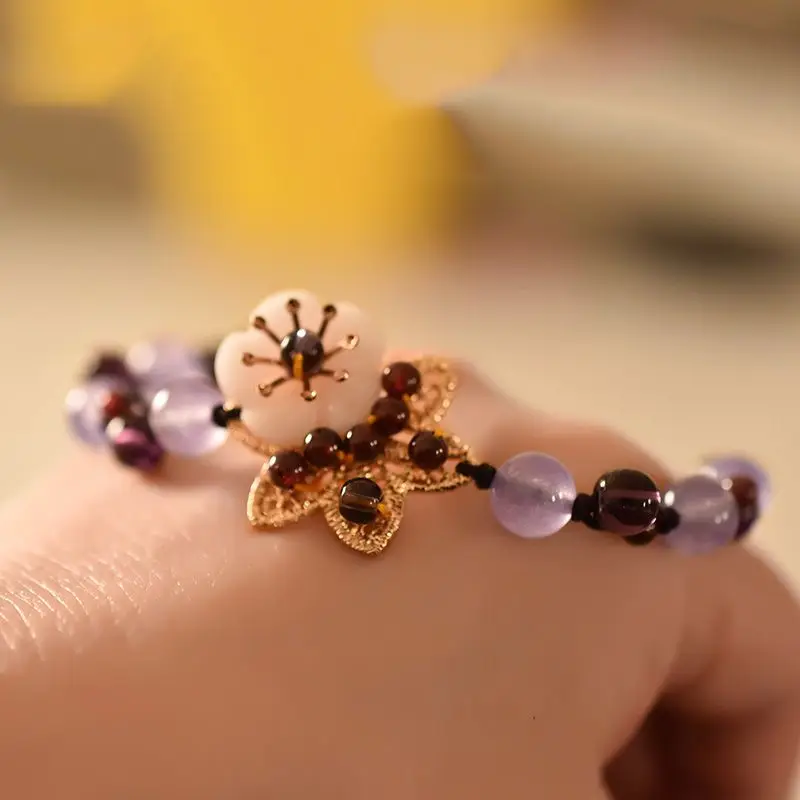 Bracelet en cristal chinois Mo - Ethnic Fashion Girls avis et prix