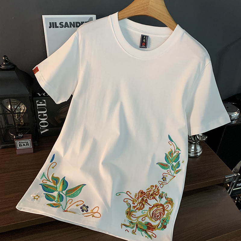 Style chinois broderie haut de - Ethnic Fashion Design avis et prix