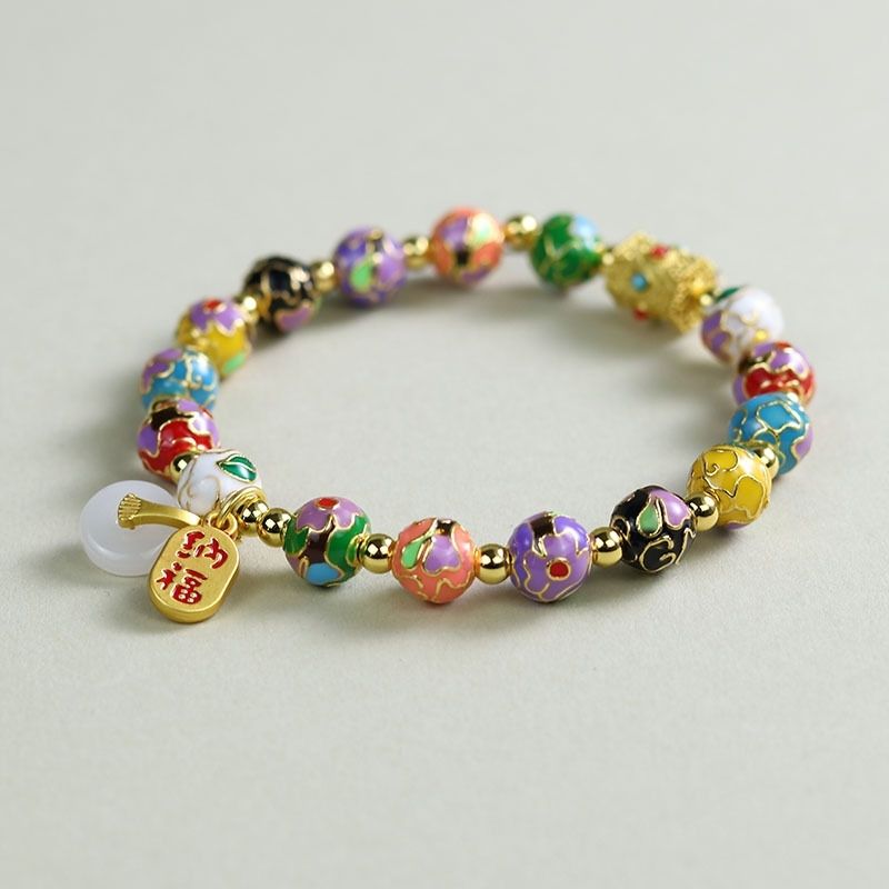 Bracelet ethnique en émail clo - Ethnic Contemporary Fashion avis et prix