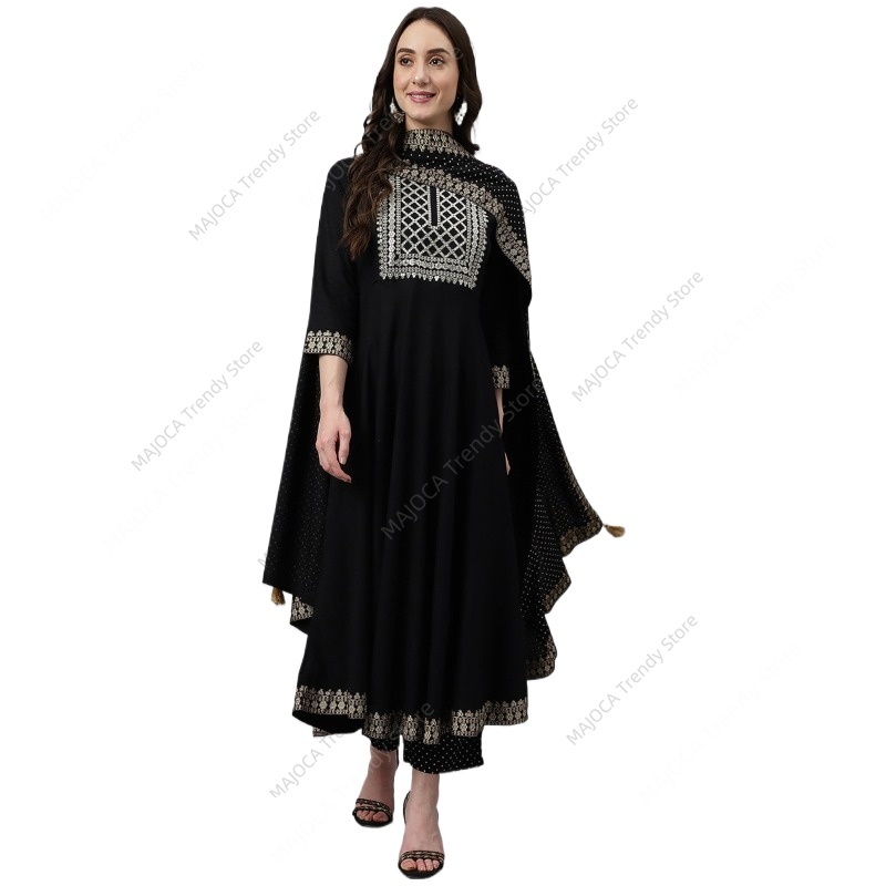 Ensemble Kurta Pantalon en Ray - Salwar Kameez Set avis et prix