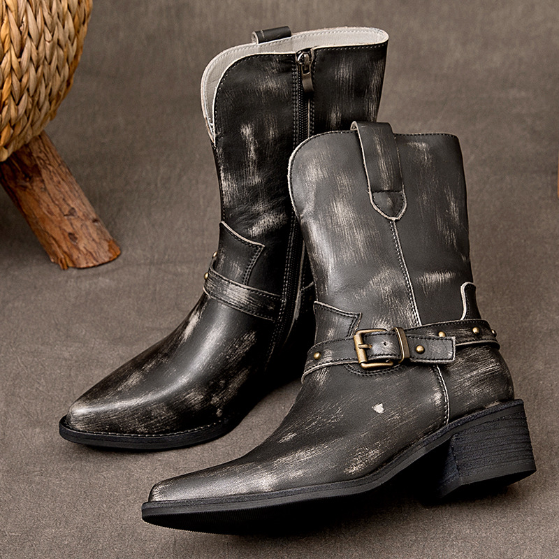 Bottines ethniques à talons ép - Ethnic Fashion Style avis et prix
