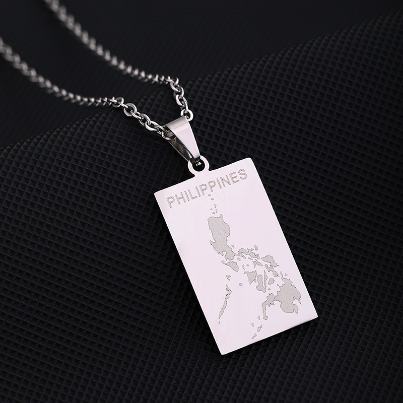 Collier avec pendentif en acie - Ethnic Fashion Philippines avis et prix